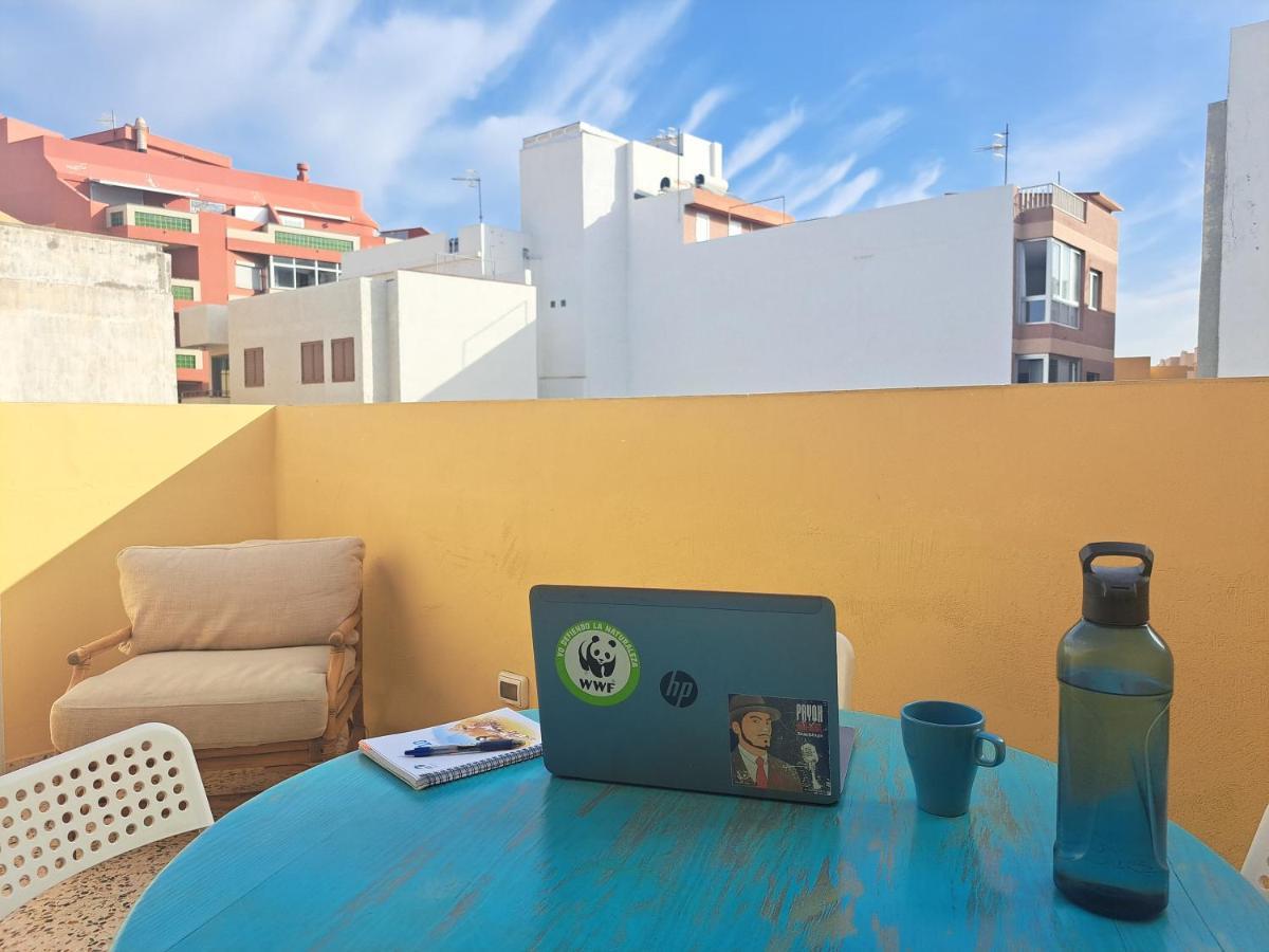 Daydream Medano Coliving Vandrarhem El Médano Exteriör bild